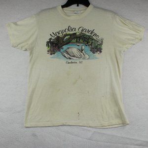 Vintage T-Shirt. Magnolia Gardens, Charleston SC. 1984